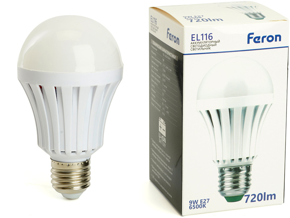Светильник аккумуляторный EL116 | Feron