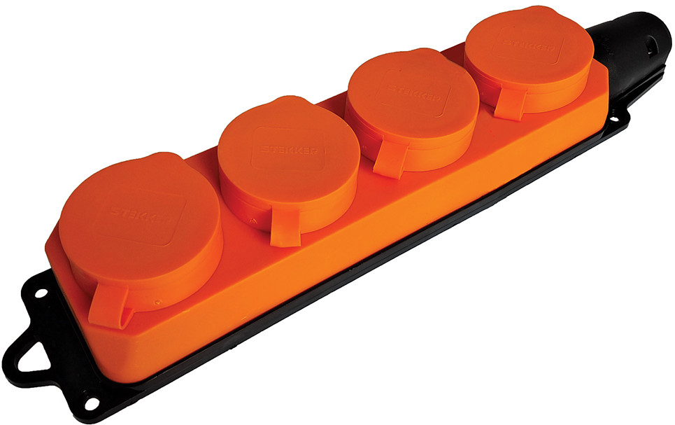 Розетка переносная четырехместная RST16-24-44-5 | Одри | Stekker