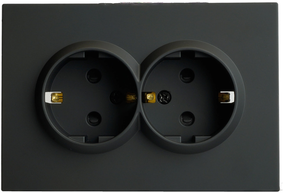 Розетка двухместная RST16-5114-05 | Эмили | Stekker