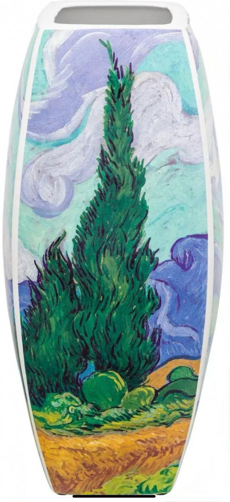 Ваза «Пшеничное поле с кипарисами» | Elan Gallery