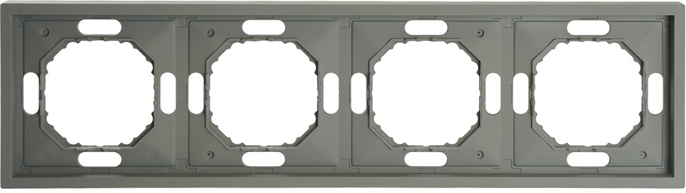 Рамка четырехместная PFR00-5004-10 | Эмили | Stekker