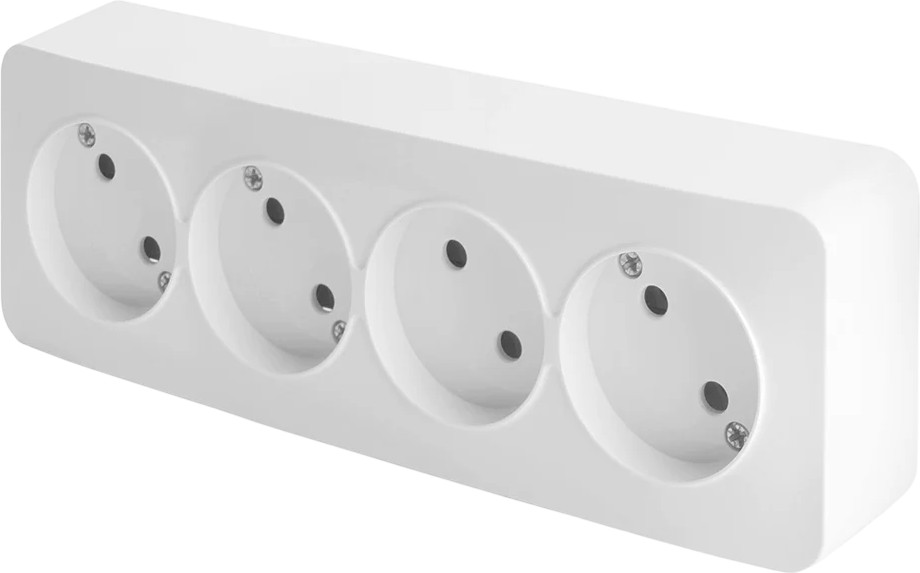 Розетка четырёхместная MST10-14-01 | София | Stekker