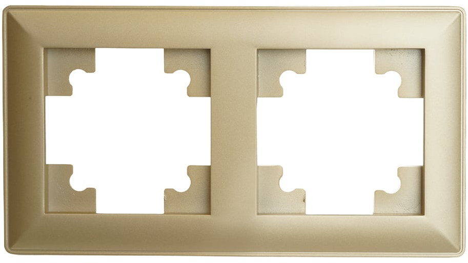 Рамка двухместная PFR00-7002-08 | Катрин | Stekker