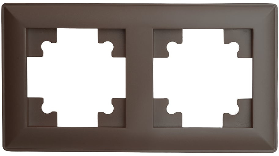 Рамка двухместная PFR00-7002-04 | Катрин | Stekker