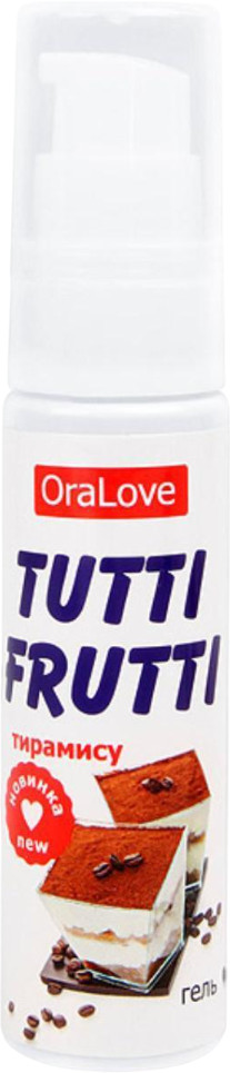 Гель-смазка «Тирамису» | Tutti-Frutti | Лаборатория Биоритм