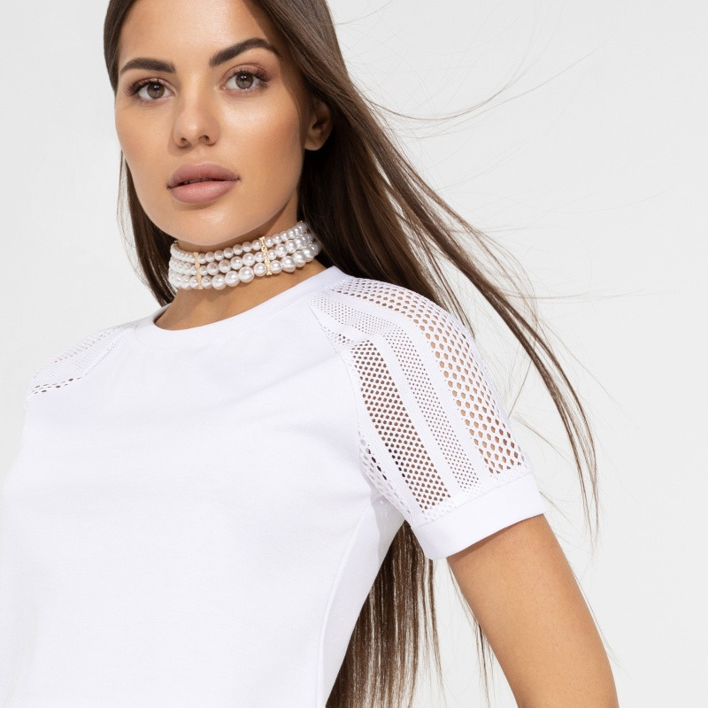 Футболка с перфорацией Талант перемен (идеал) | Charutti