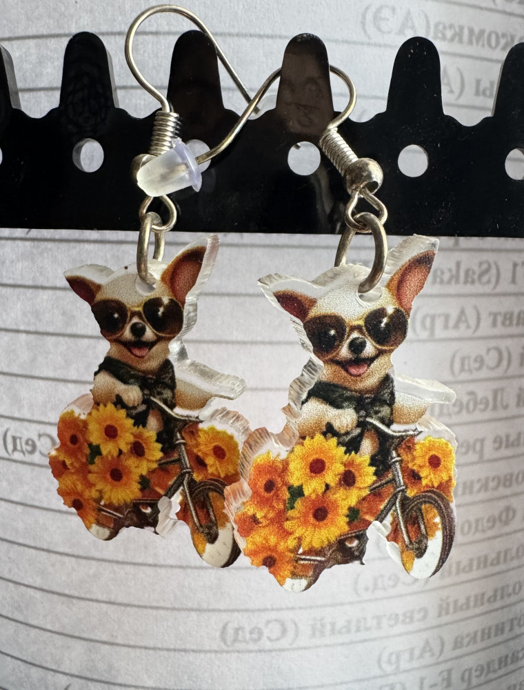 Серьги детские