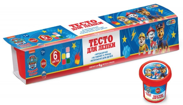 Тесто для лепки «Щенячий патруль» | Multi Art