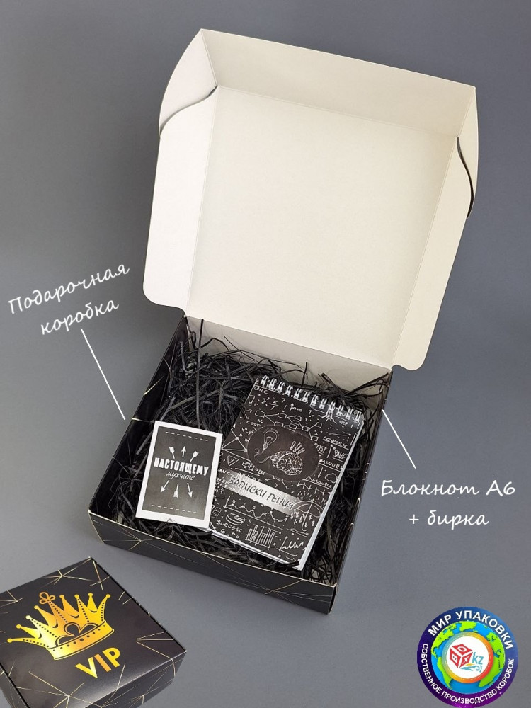 Подарочный набор «Записки Гения» | Box.kz