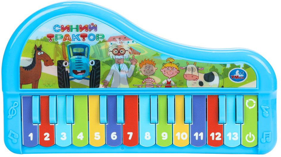 Музыкальное электропианино «Синий Трактор» | Синий трактор | УМка