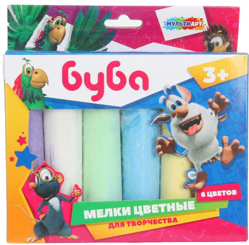 Набор мелков цветных «Буба» | Буба | Multi Art