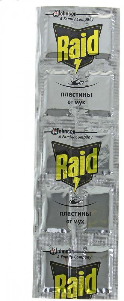Пластины от мух | Raid