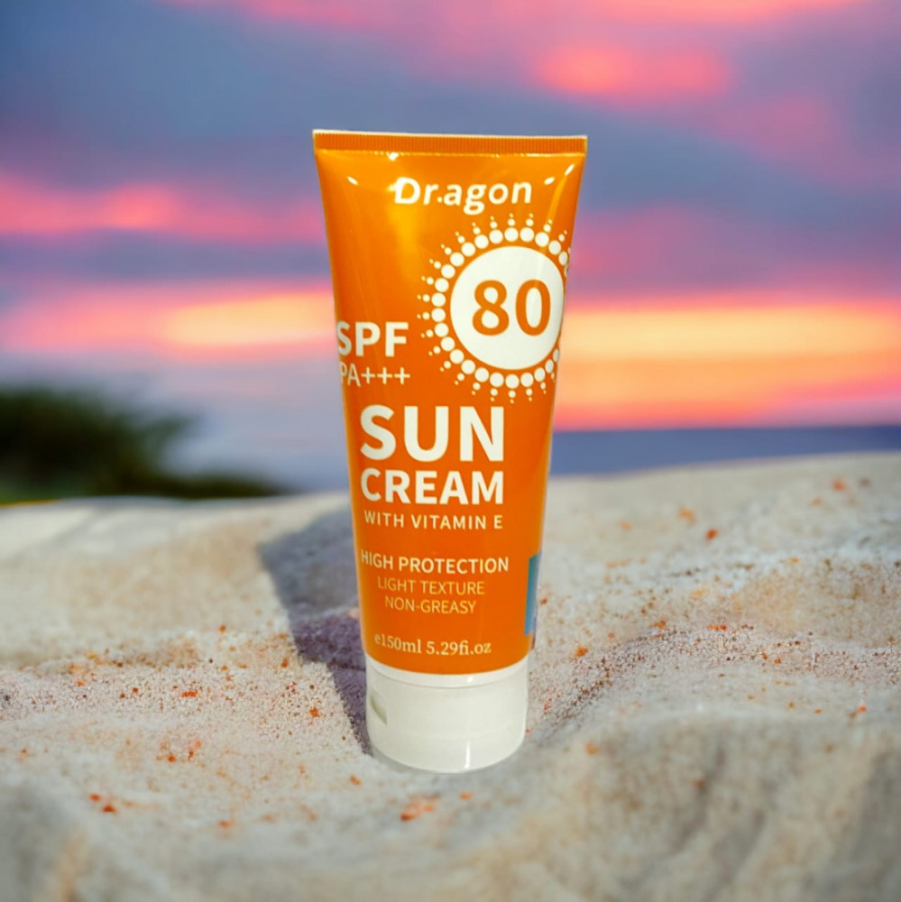 Солнцезащитный крем для лица и тела SPF80 PA+++ | Dr.agon
