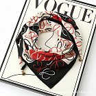 черный, красный