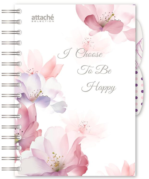 Бизнес-тетрадь «I Choose» | Папки и бизнес-тетради Flower dreams | Attache Selection