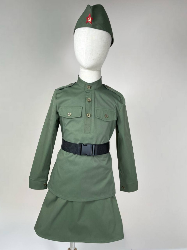 Костюм для девочек «Солдатка»