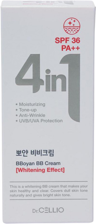 BB-крем для лица SPF 36, оттенок Светло-бежевый | Dr. Cellio