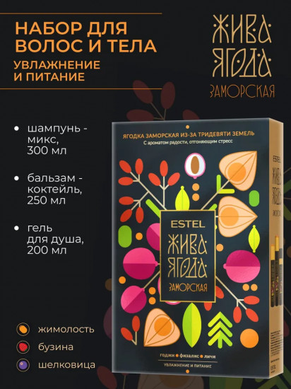 Подарочный набор для волос и тела