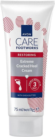 Восстанавливающий крем для потрескавшейся кожи стоп | Foot Works | Avon