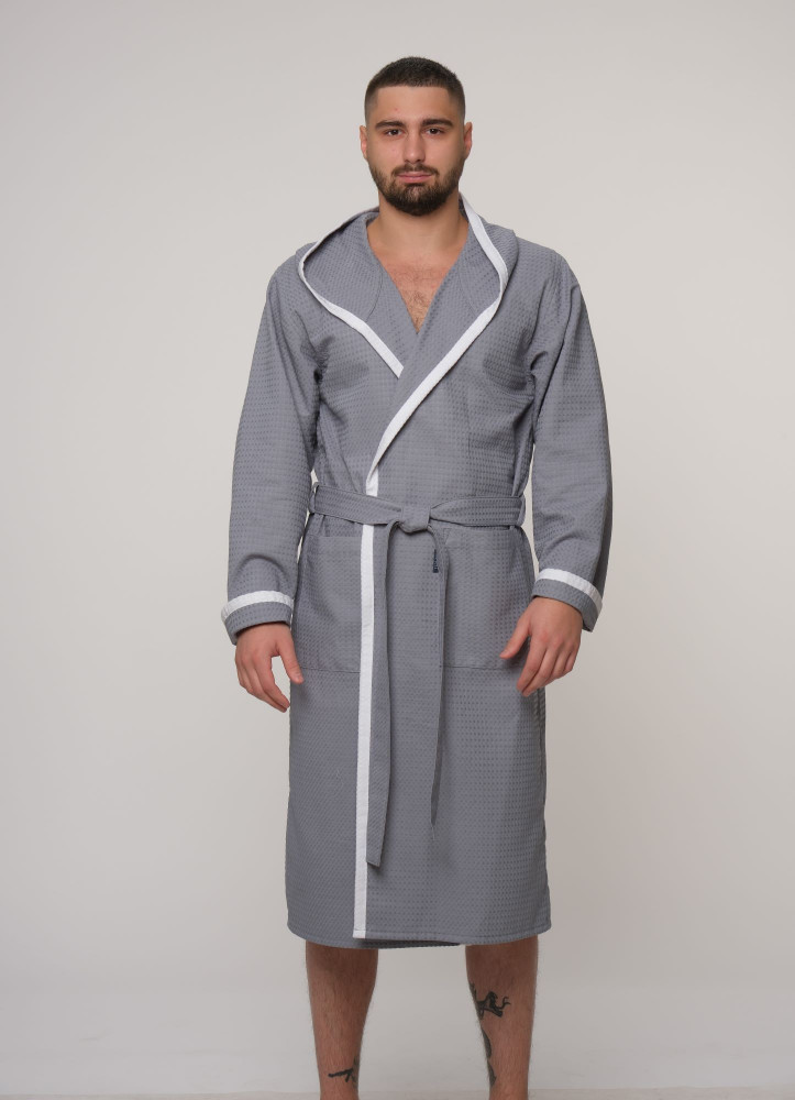 Халат вафельный мужской | Gefen home textile