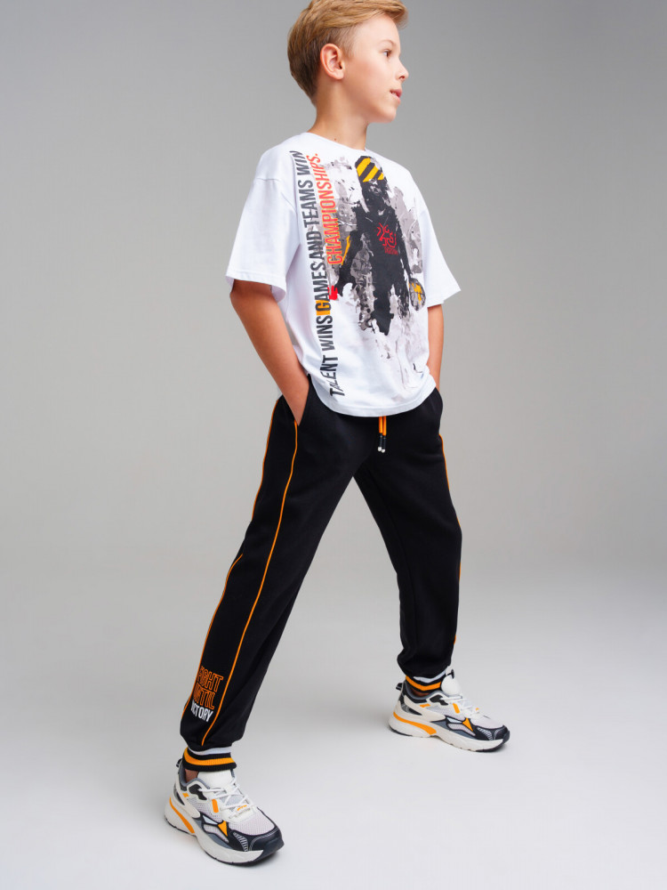 Брюки трикотажные для мальчиков | AND | PlayToday