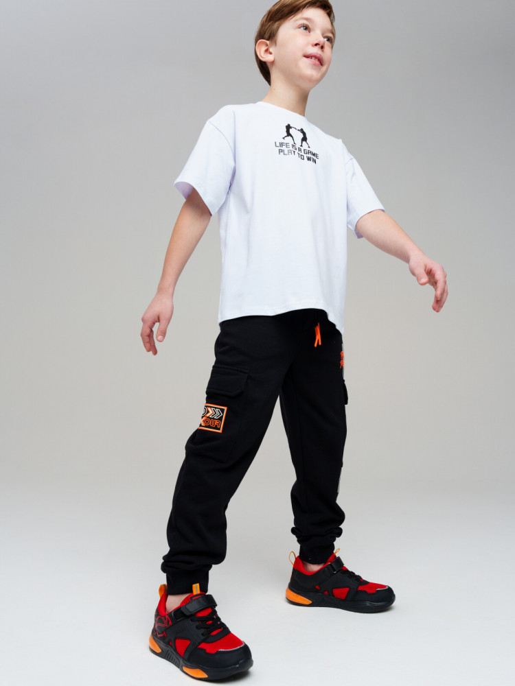 Брюки трикотажные для мальчиков | Repeat | PlayToday