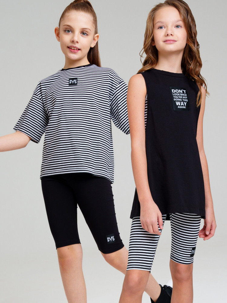 Комплект легинсов для девочек | Play & Joy | PlayToday