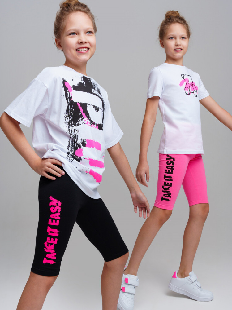 Комплект легинсов для девочек | Emotion | PlayToday