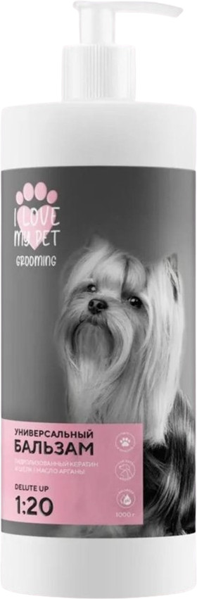 Бальзам универсальный для шерсти животных | I love my pet