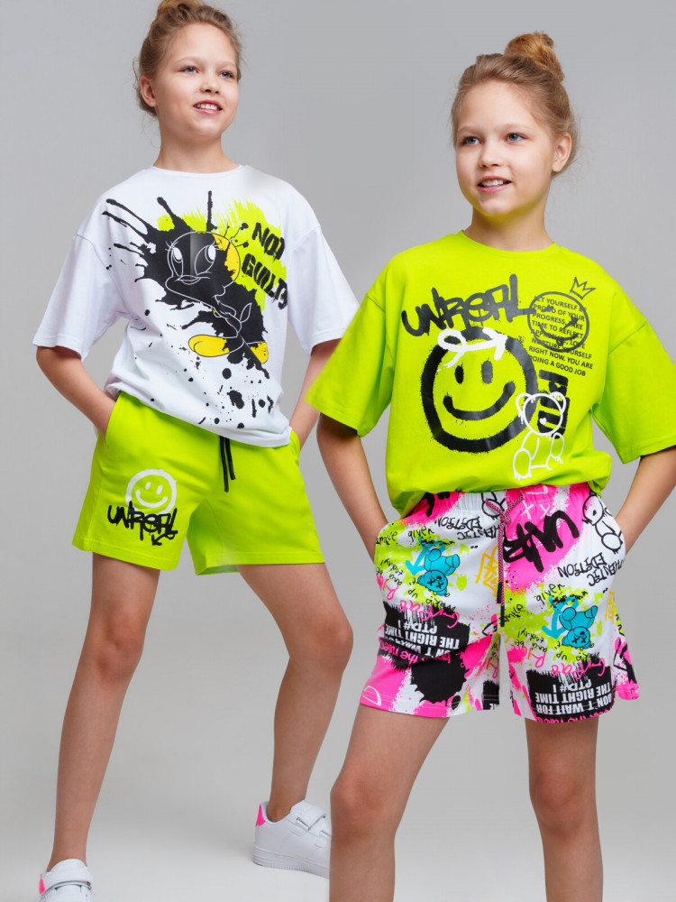 Комплект шорт для девочек | Emotion | PlayToday