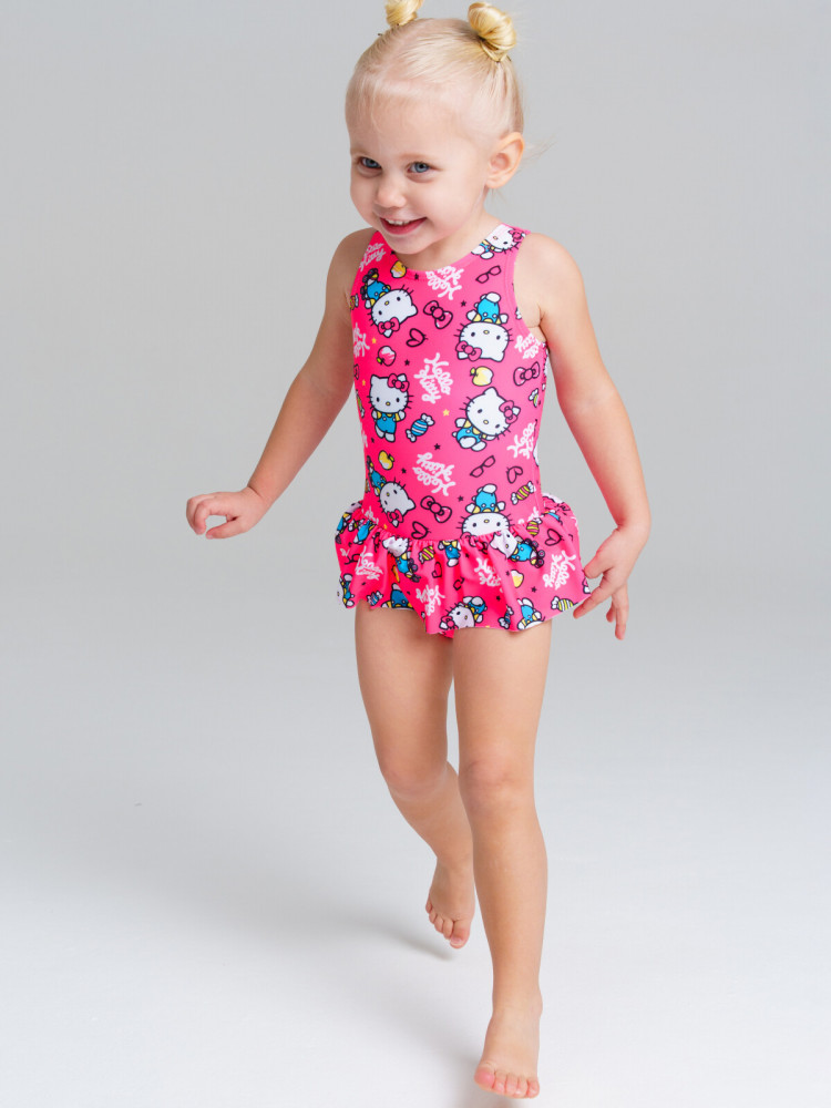 Купальник детский трикотажный для девочек | Play & Joy | PlayToday