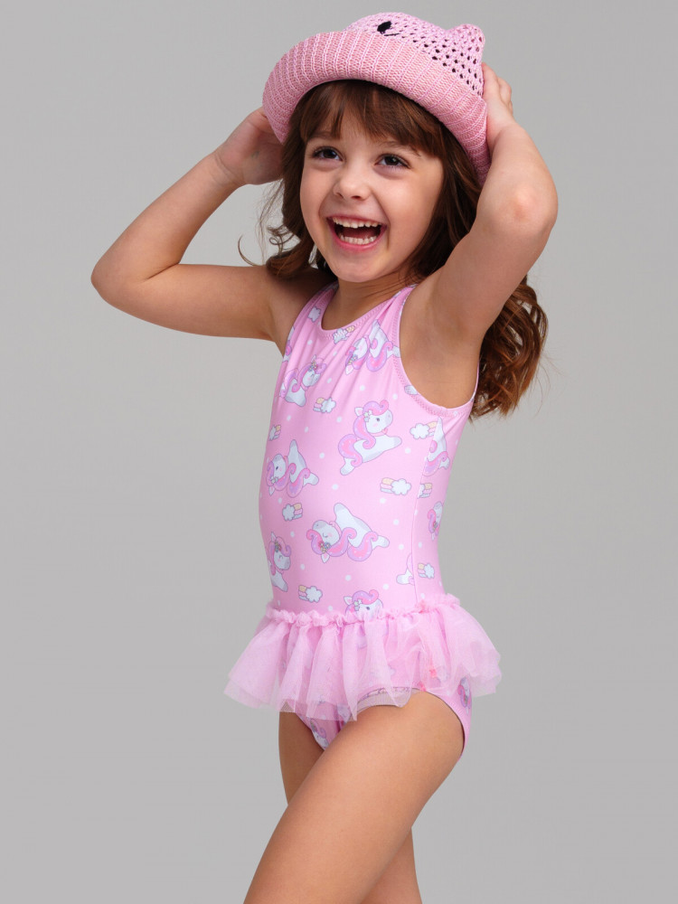 Купальник трикотажный для девочек | Cats dream | PlayToday