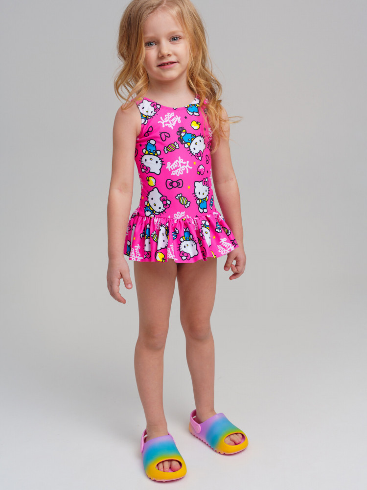 Купальник трикотажный для девочек | Cats dream | PlayToday