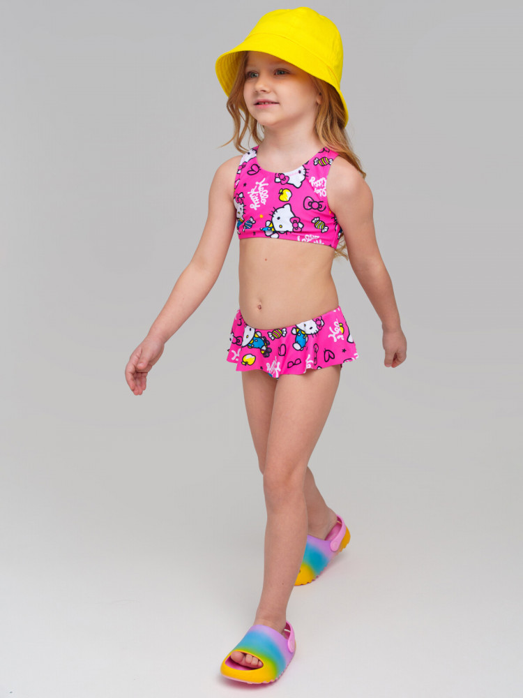 Купальный костюм трикотажный для девочек | Cats dream | PlayToday