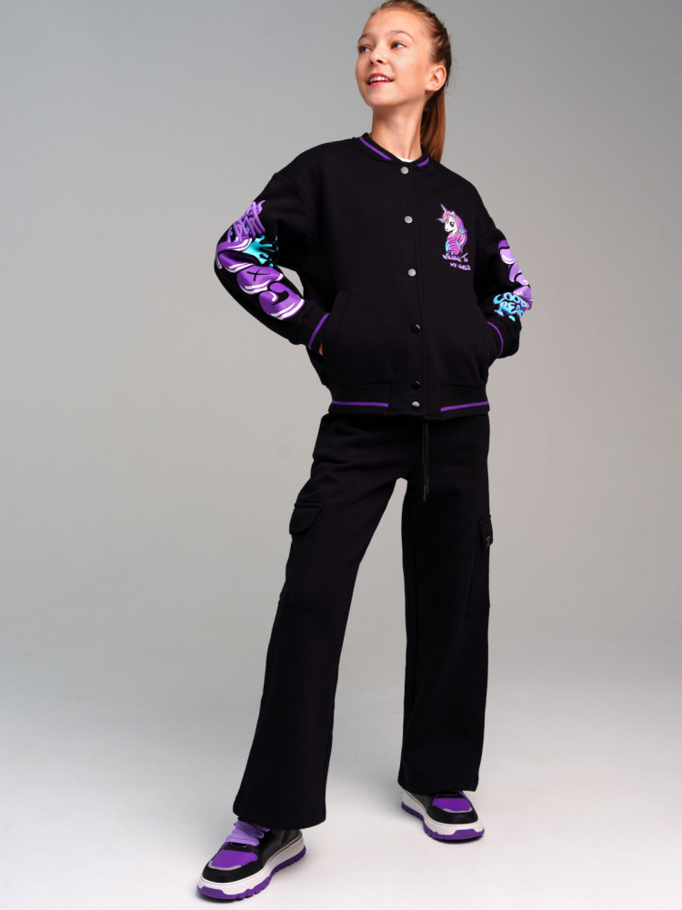 Толстовка трикотажная для девочек | Unicorn kuromi | PlayToday