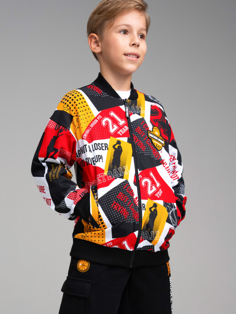 Толстовка трикотажная для мальчиков | AND | PlayToday