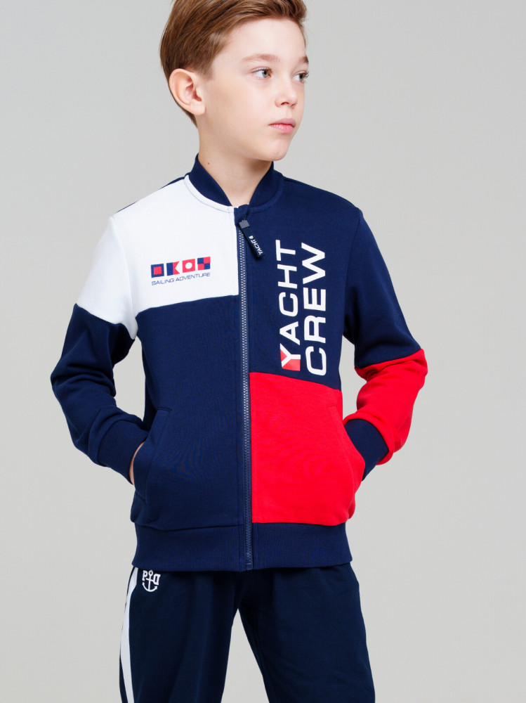 Толстовка трикотажная для мальчиков | Repeat | PlayToday