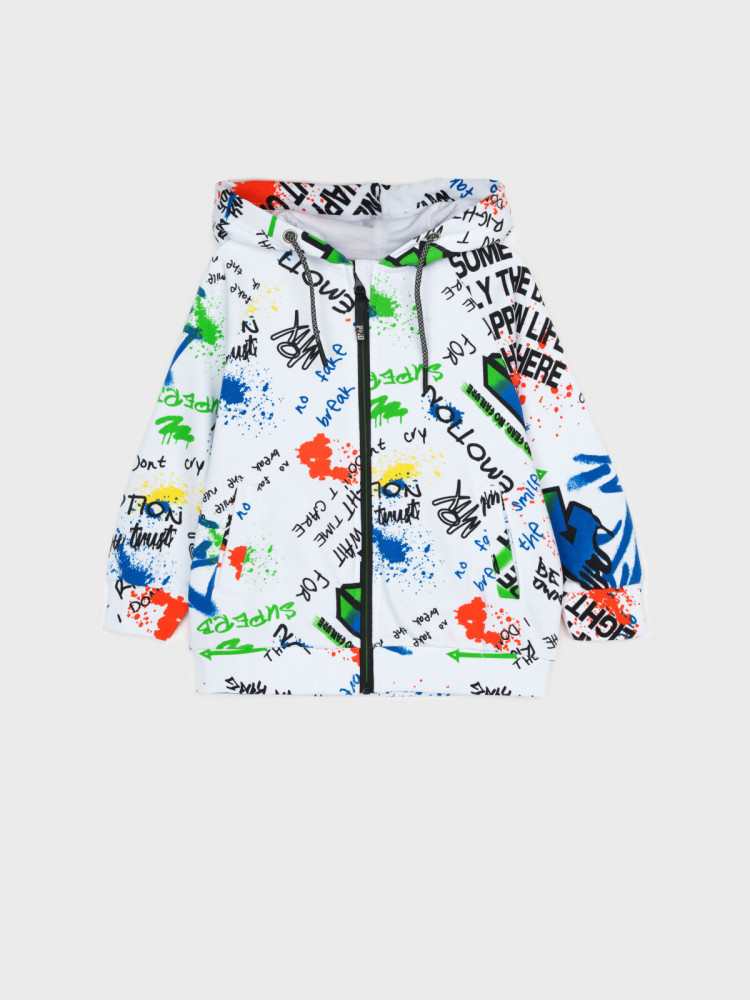 Толстовка трикотажная для мальчиков | Emotion | PlayToday