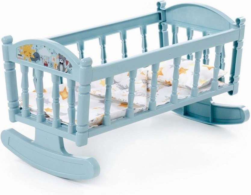 Кроватка-качалка сборная для кукол | Полесье