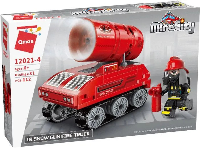 Конструктор «Пожарный вездеход» | Mine City | QMAN