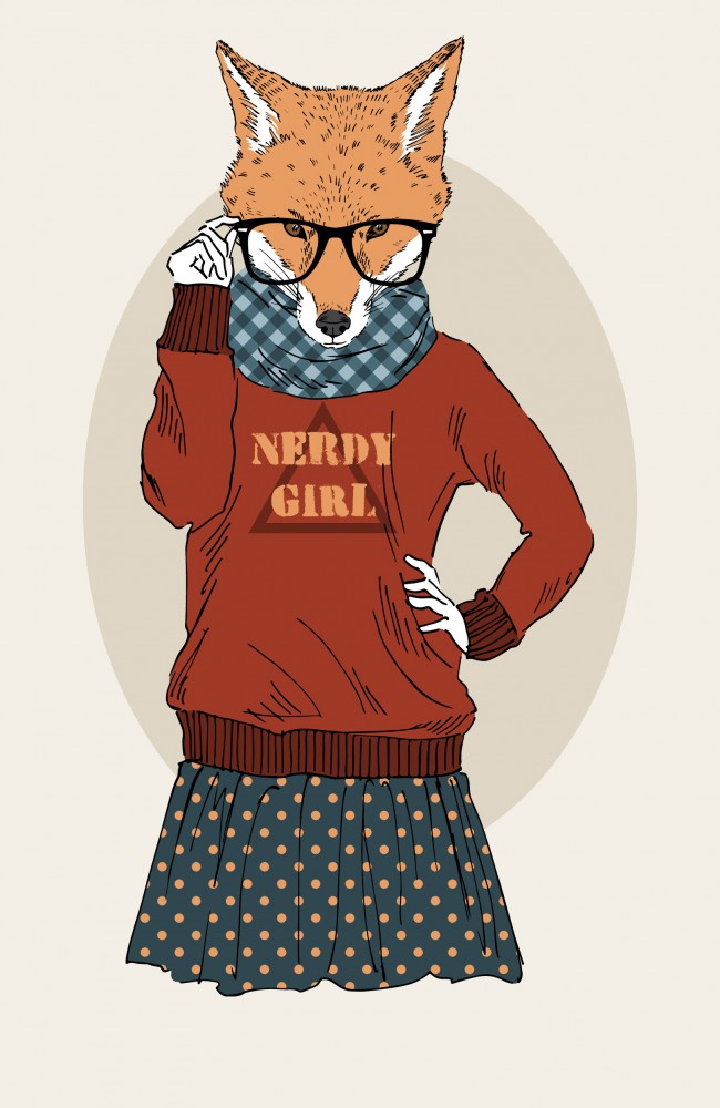 Блокнот для записей "Лисица-ученица" (А5) | Блокноты Like