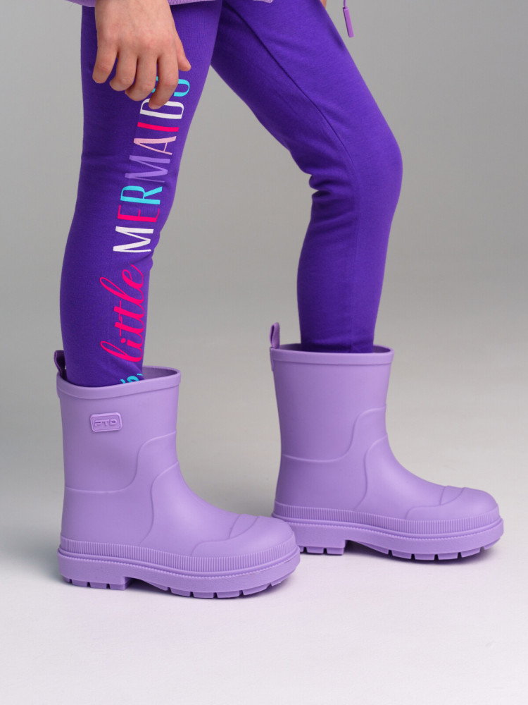 Сапоги резиновые для девочек | Mermaid | PlayToday