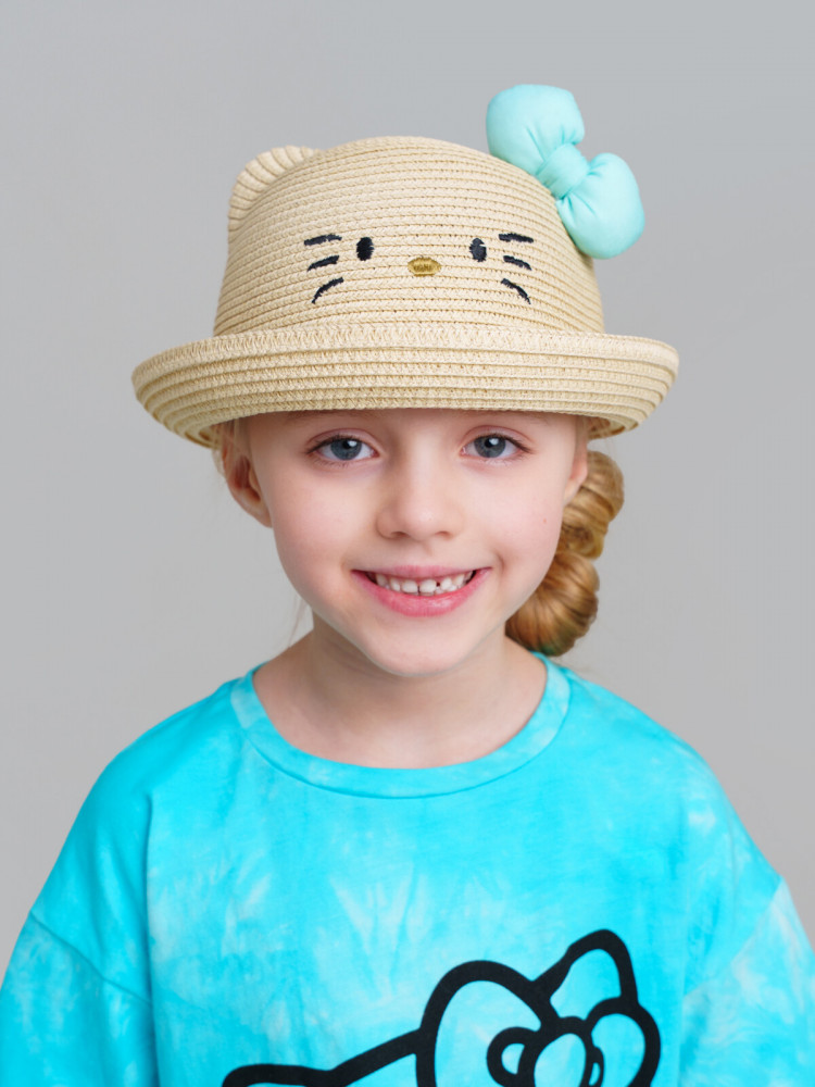 Шляпа соломенная для девочек | BONJOUR | PlayToday