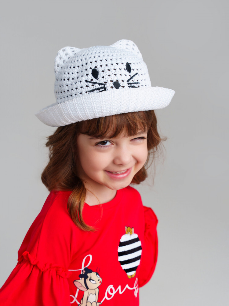 Шляпа текстильная для девочек | Play & Joy | PlayToday