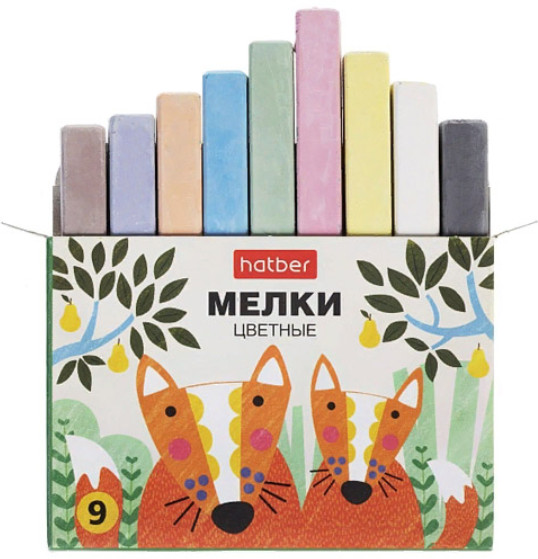 Набор мелков цветных «Нарисуй-ка» | Нарисуй-ка | Hatber