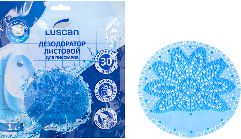 Дезодоратор для писсуаров листовой «Тутти-фрутти» | Luscan