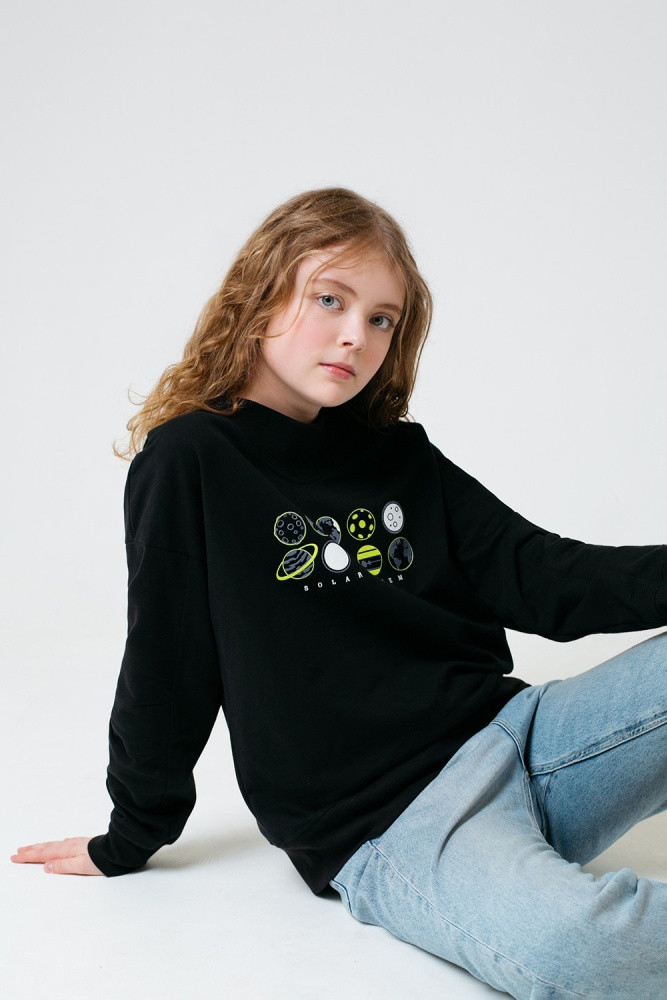 Свитшот для девочек | Crockid