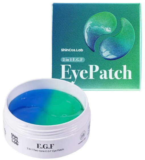 Гидрогелевые патчи для глаз с гиалуроновой кислотой и E.G.F «Two Tone E.G.F Hydrogel Eye Patch» | ShinCos.Lab