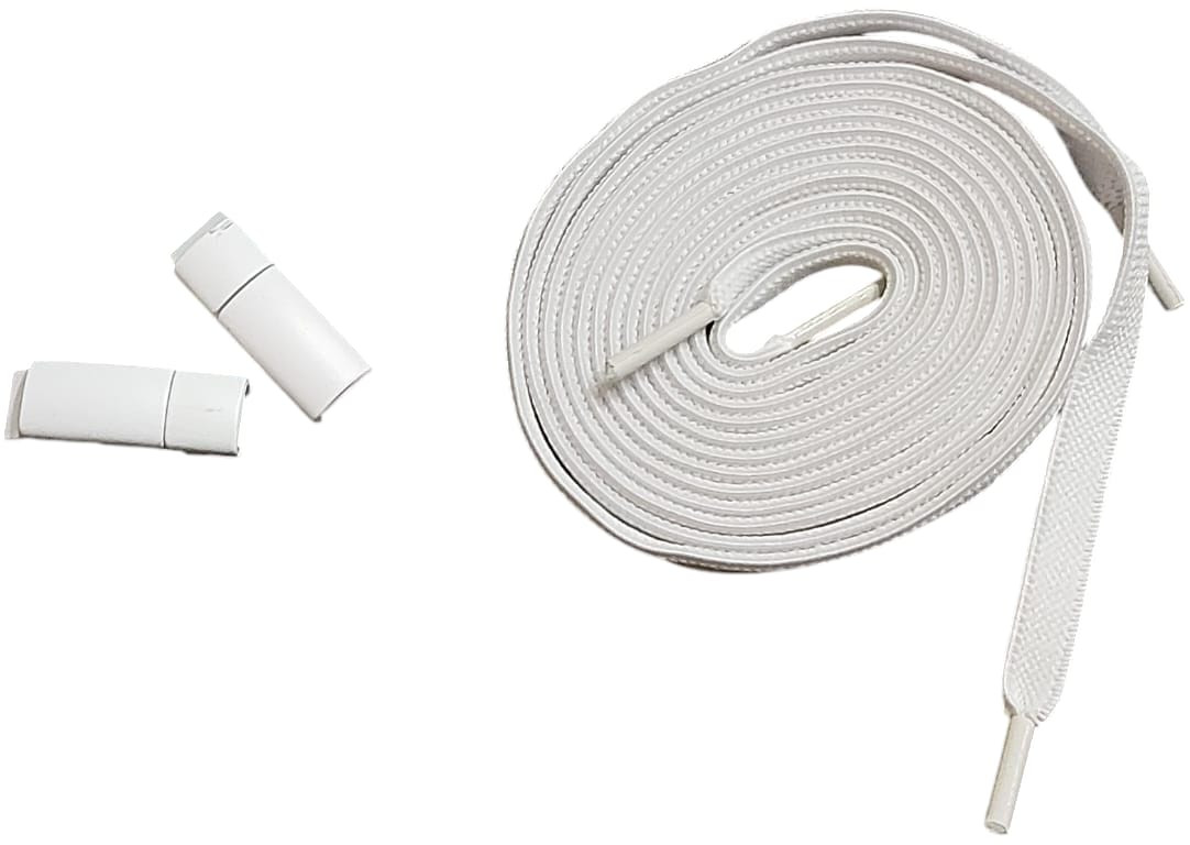 Комплект шнурков-резинок с пряжкой