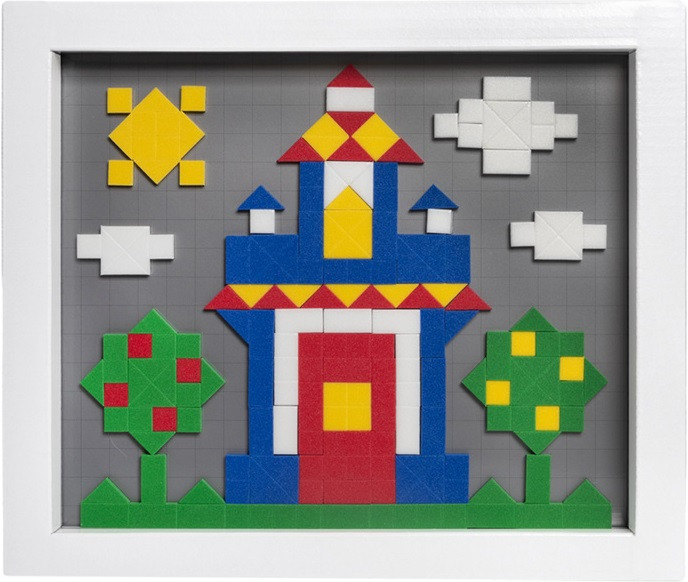 Мозаика магнитная «Волшебный дом» | Десятое королевство